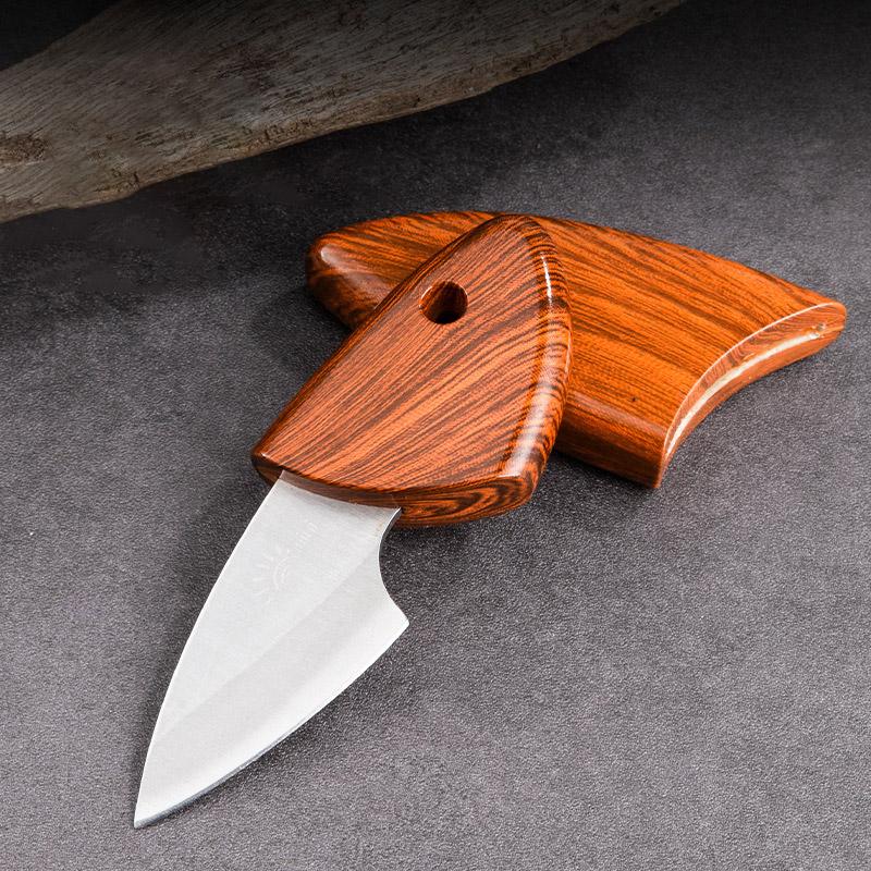 Mini Pocket Small Fat Dolphin Fruit Knife Portable Little Fruit Knife Peeler Unpacking and Express Delivery High Hardness Sharp