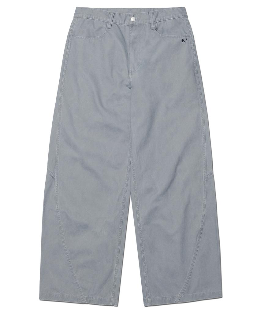 Nomaenyueol Oversized V.C Pants - Washed Gray