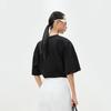 LESS 2025 Summer New Style Round Neck Mid-Sleeve T-Shirt