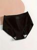 Women's Seamless Cotton Panties - Solid Color, Soft, Breathable, Sporty Style