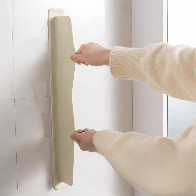 Silicone Kitchen Sink Water Splash Guard Washing Basin Anti-splash Stopper Waterproof Splatter Screen Bar Anti-water Board
