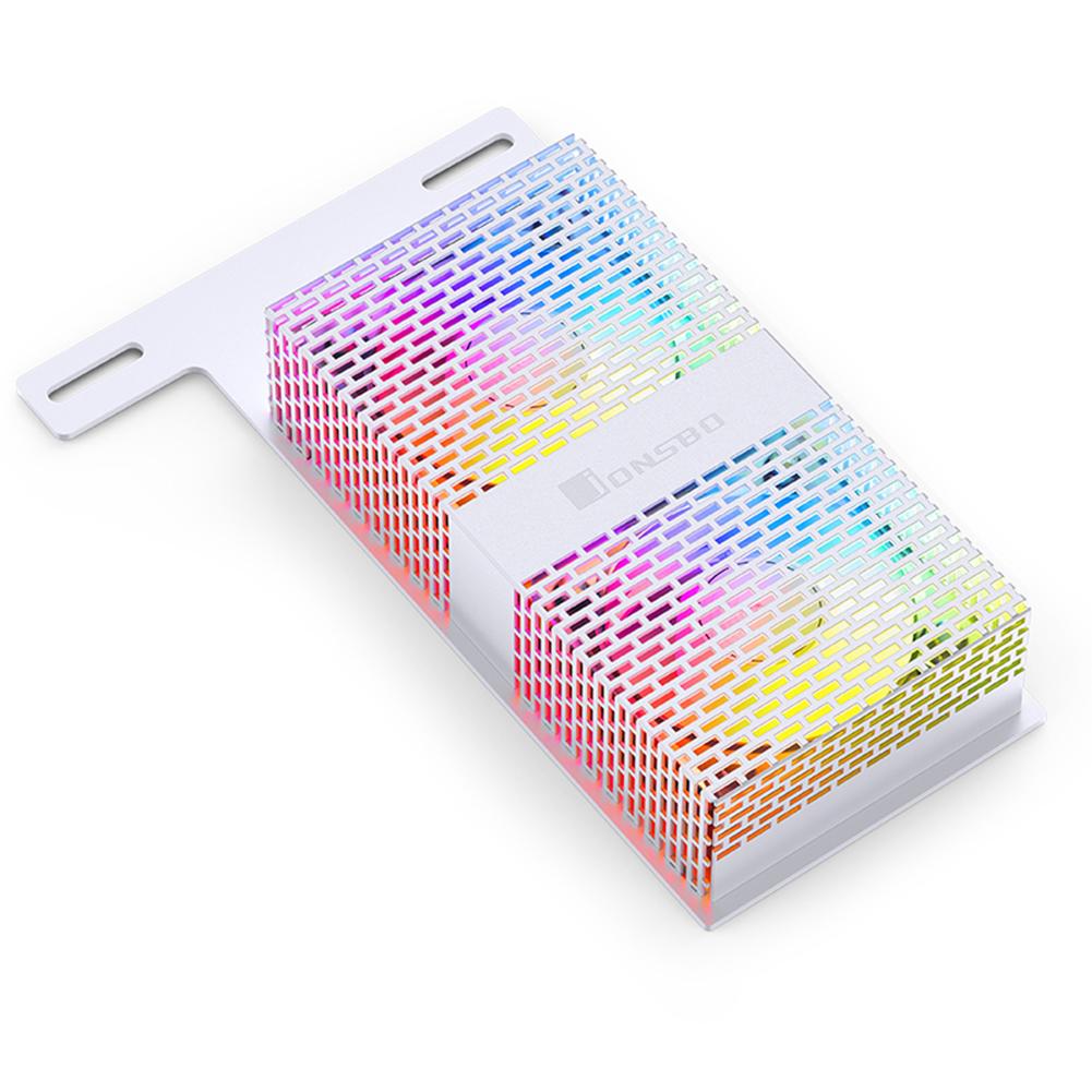 RAM Memory Cooler For DDR3 DDR4 DDR5 PC Memory Heat Sink 5V 3Pin ARGB RAM Cooling Fan 4Pin PWM Temperature Control Fan Radiator