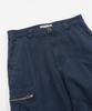 FRIZMWORKS Washed Cotton Zip Cargo Pants _ Navy
