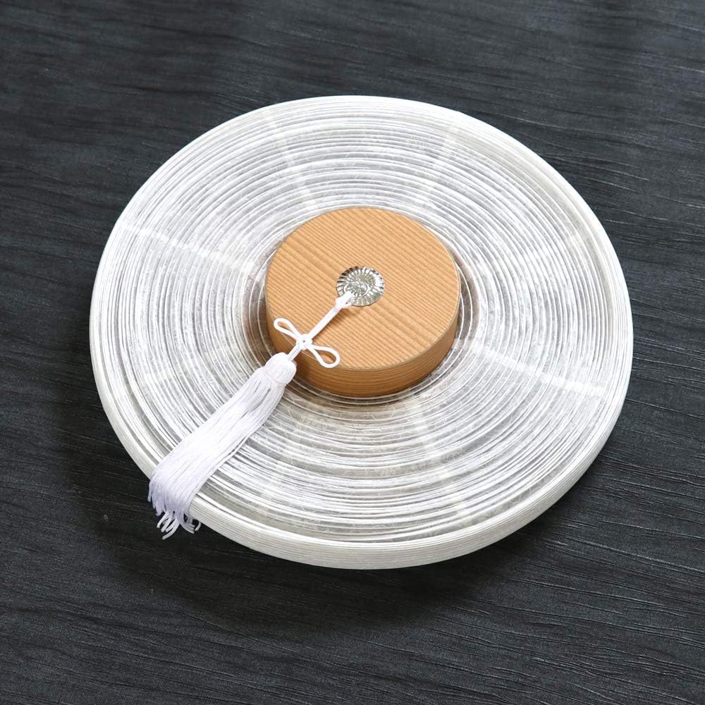 Naamukuma-chan Kobo Bon Festival Lantern No. 20, Medium-sized, White-patterned, Gifu Lantern for First Bon Festival, 48cm High x 28cm Wide (Fire Box