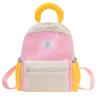Cute Fashionable Child-friendly Pink Yellow Blue School Bag With Animal Prints