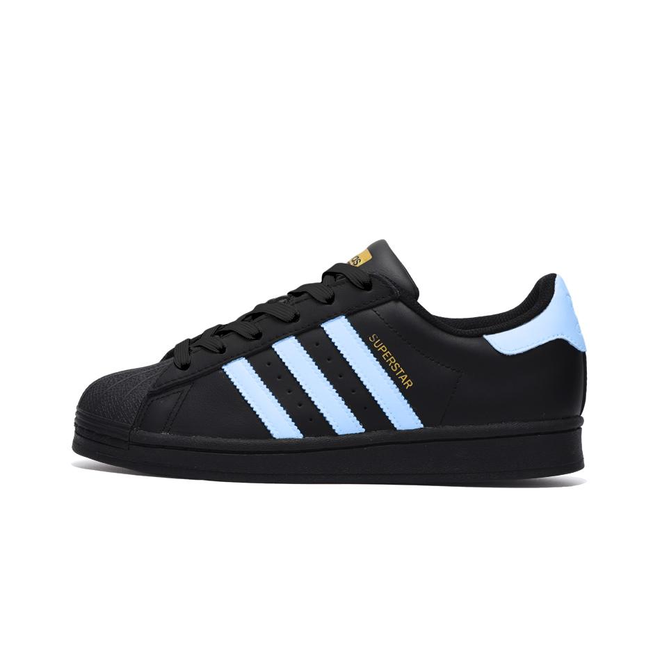 

Adidas Originals SUPERSTAR Slip Resistant Abrasion Resistant Low top Skateboard Shoes Unisex Black EG4959(Team189-) 36⅔