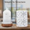 100ml Essential Oil Diffuser Seven-Color Aroma Light Butterfly Ultrasonic Air Humidifier Room Scent Diffuser with Timer Function