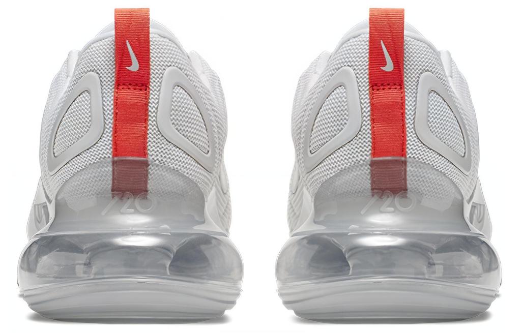 Nike Air Max 720 Pure Platinum Red Heel CD7626-002