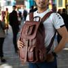 Personalized Leather Backpack For Women Men Travel Backpack, Personalized Christmas Gift, Unisex Rucksack, Backpack for Men, Woman Backpack