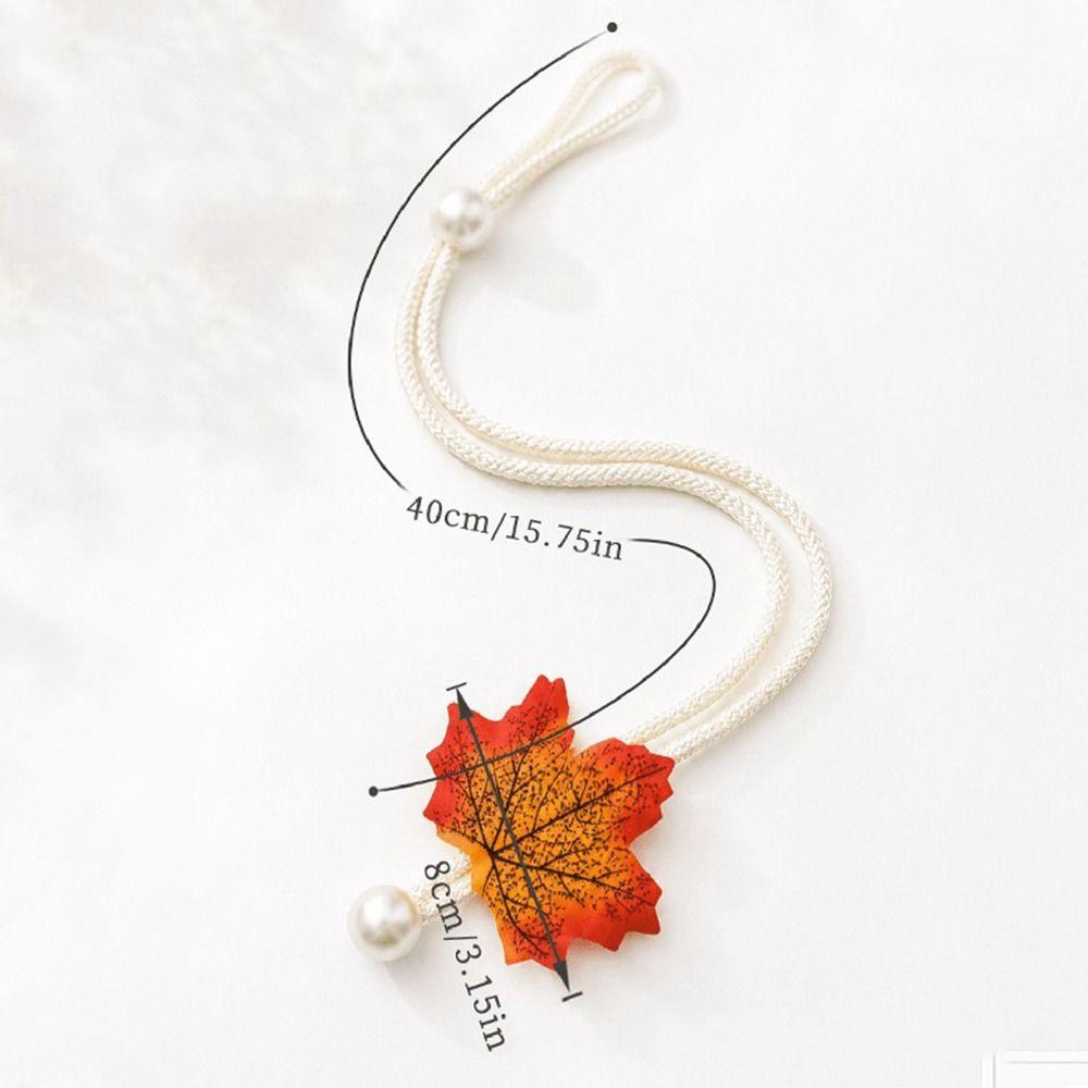 2Pcs/Set Decorative Simulated Leaf Curtain Holdback Creative Curtain Holder Curtain Accessories