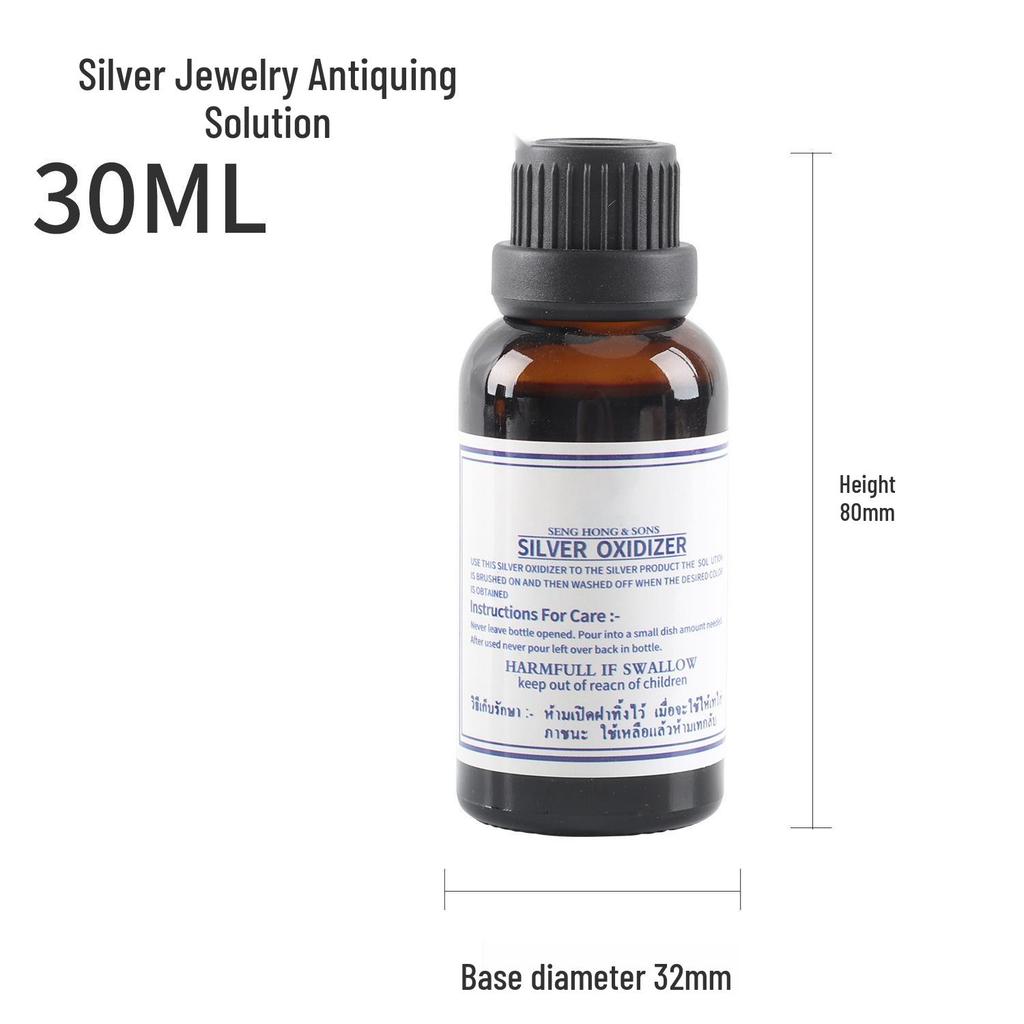 Antique Silver & Copper Blackening Liquid - Jewelry Oxidation Treatment