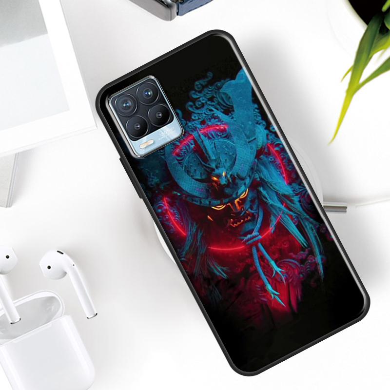 Japan Samurai Ninja Case For Realme 15 11 Pro Plus 12 13 14  C71 C75 C55 C51 C53 C25 C63 C61 C65 C67 GT6 GT7 Pro