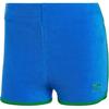 Originele Terry Shorts Gestreept Print Klein Logo Getailleerd Casual Shorts Dames Shorts Blauw JG8059