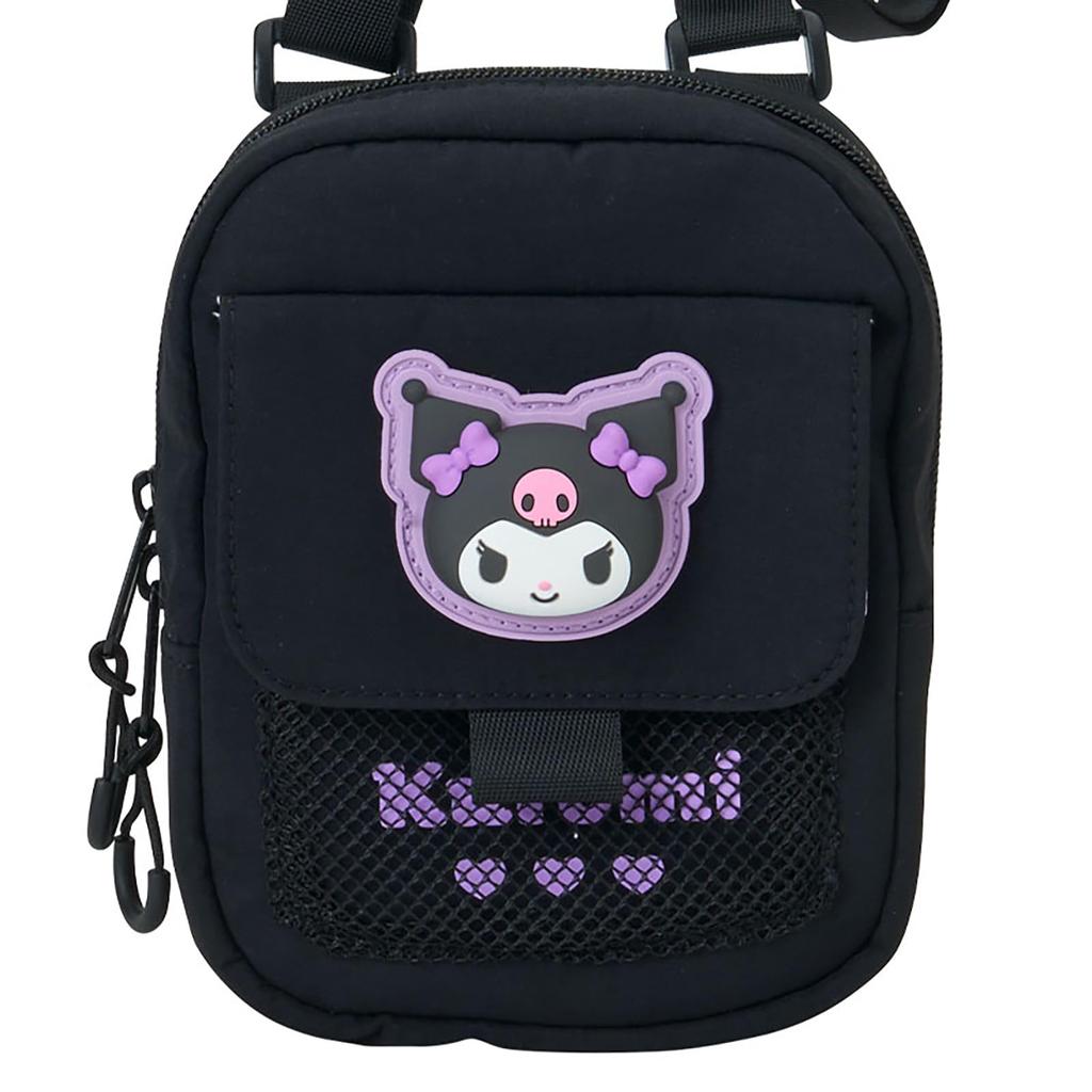 Sanrio Kids Shoulder Bag Kuromi Suitable for ages 6 and up 829781 - - -