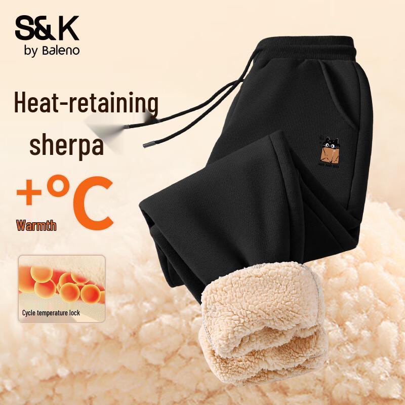 Baleno Men s Lamb Wool Lined Jogger Pants 3XL