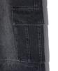 Eonoideu Parachute Cargo Wide Denim Pants Lq5Du538_Black