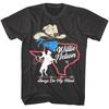 Willie Nelson Texas Always On My Mind Mens TShirt Summer Mens and Womens Loose and Breathable Tshirt Top