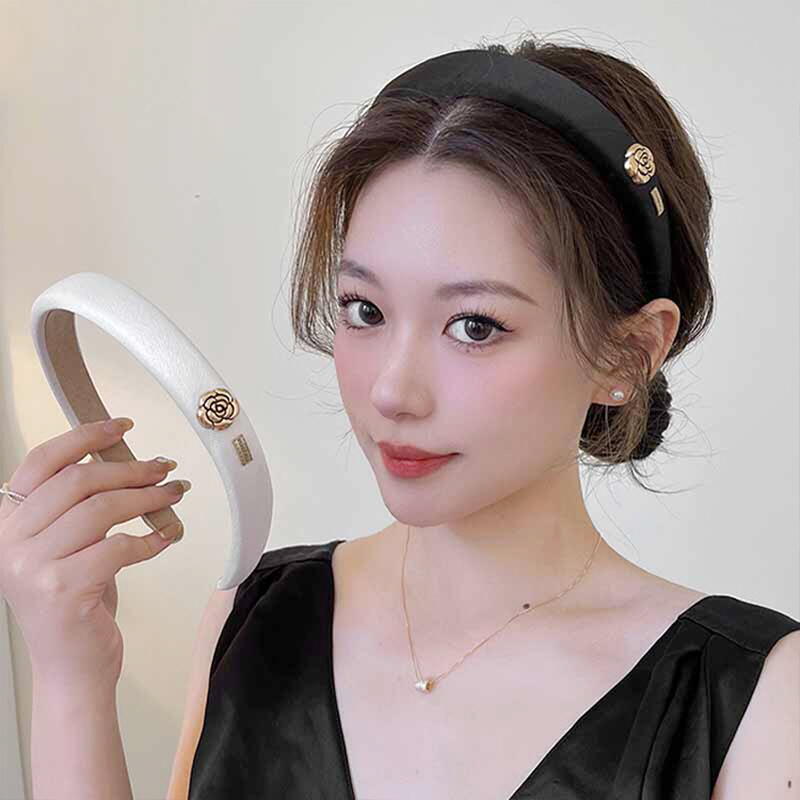 Rose Flower Point Hair Band Headband