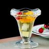 Transparent Ice Cream Cup Elegant Glass Goblet Creative Glass Pudding Cups  Dining Utensils