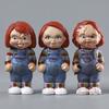 3pcs/set Good Guys Child's Play Mini Chucky Figurine PVC Cute Toys Model Doll Brinquedos