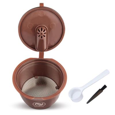 Filtre à expresso, récipient à café en plastique réutilisable pour capsules, dosettes Dolce Gusto