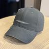 British style hat baseball cap men's alphabet sun protection visor women's fashion casual soft top cap