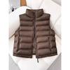 Short down cotton vest women's autumn and winter new thickened versatile bread jacket vest vest vest cotton coat women