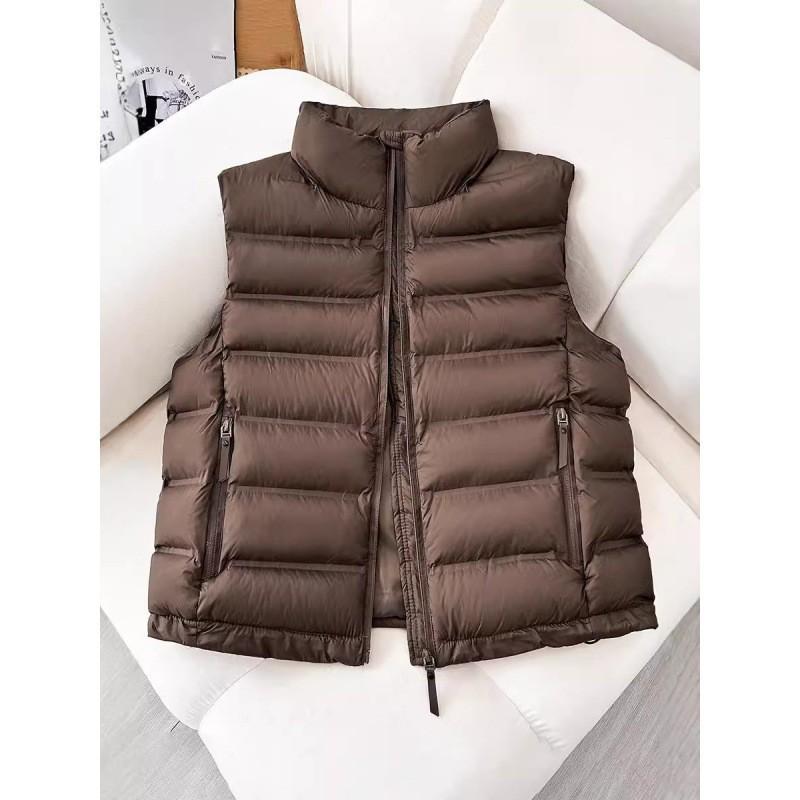 Short down cotton vest women's autumn and winter new thickened versatile bread jacket vest vest vest cotton coat women
