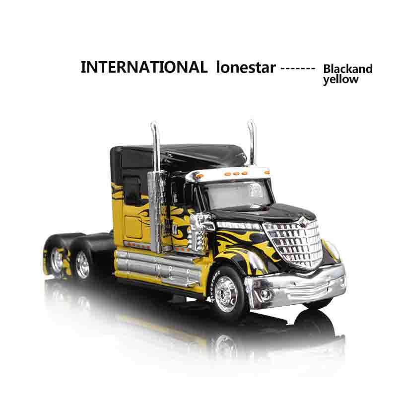 Maisto 1:64 Mercedes-Benz MACK Anthem International Trailer Model Simulation Car Model Alloy Car Toy Male Collection Gift