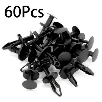 11589291 60Pcs Car Air Dam & Grill Push-Type Retainer Clips W713331S300 Fit for GM Ford Cadillac CTS STS 6.5mm Hole