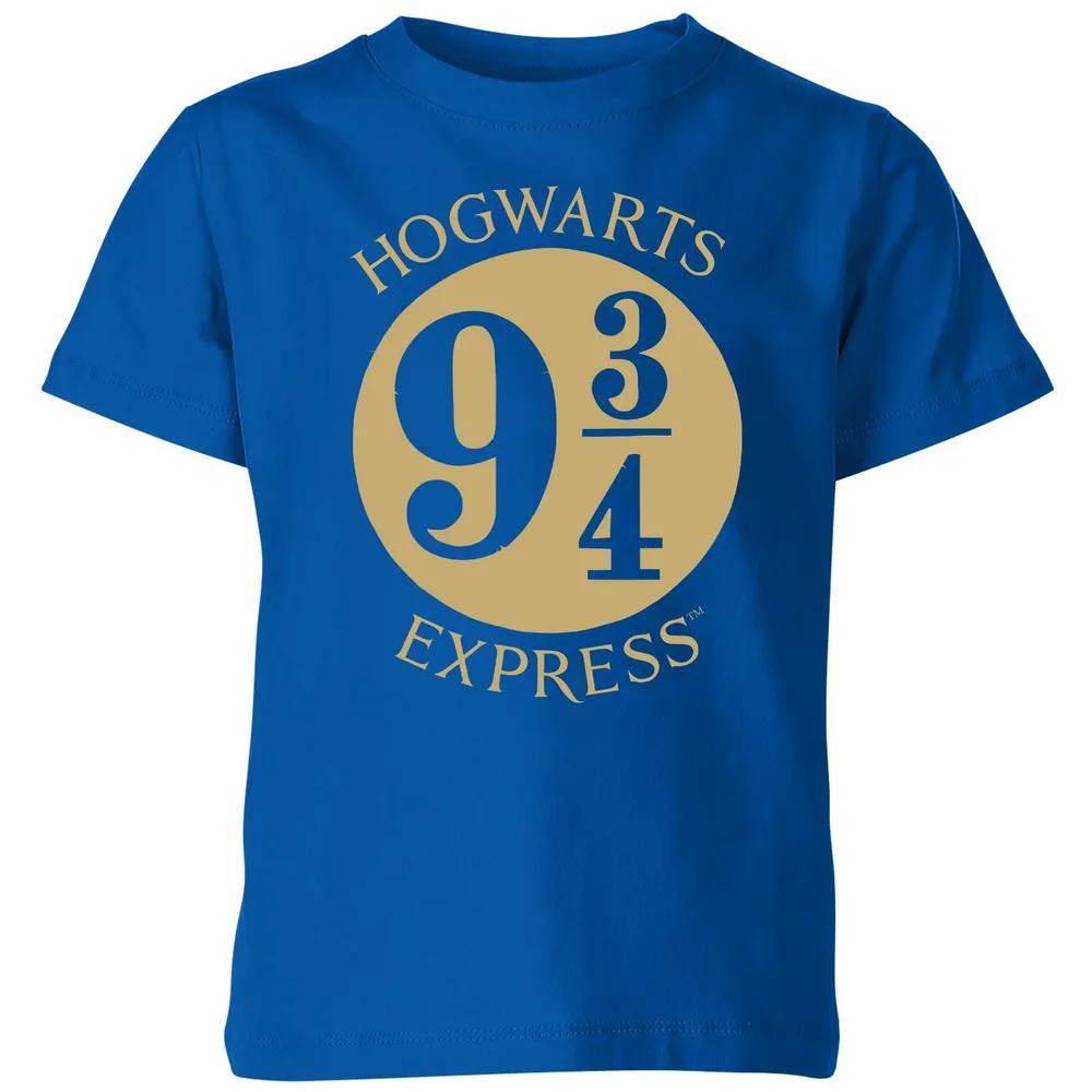 Harry Potter Platform Kids  T-Shirt - Blue - 3-4 Years 120
