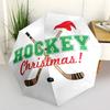 Hockey Snowflake Automatic Umbrella Compact & Durable 8-Rib Design Compact Design All-Season Travel Fashion Lovers Gift for Festivals