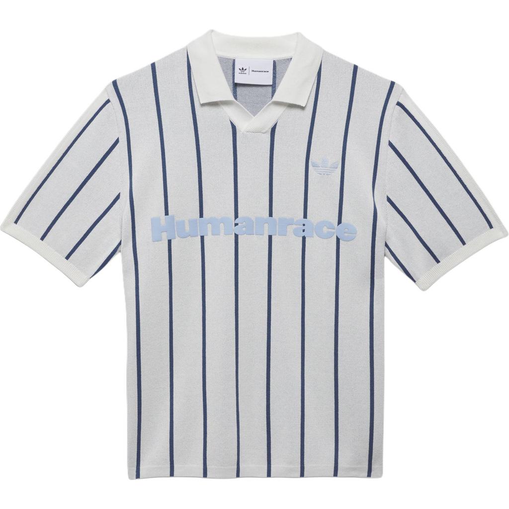 Adidas X Pharrell Williams Knit Jersey Cloud White Unisex Tops HU1104