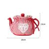 LONGDON HOMEONE Tea Cozy, Creative Kitchen Teapot Dust Cover, Teapot Cozy Breakfast Warmer, Insulated and Warm Teapot Cover, Tea Kettle Quilt for