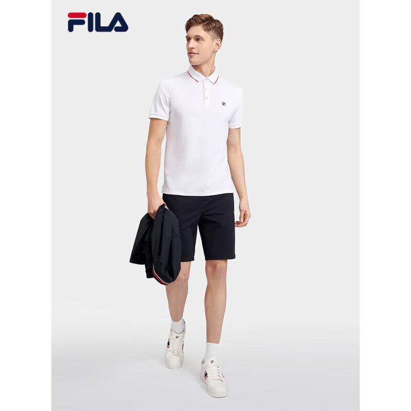 FILA Men's Short Sleeve Polo Shirt