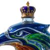 Láhev na whisky s orlí hlavou Unikátní skleněná karafa 3D Nádoba na likér pro whisky Víno Koktejly Kávu