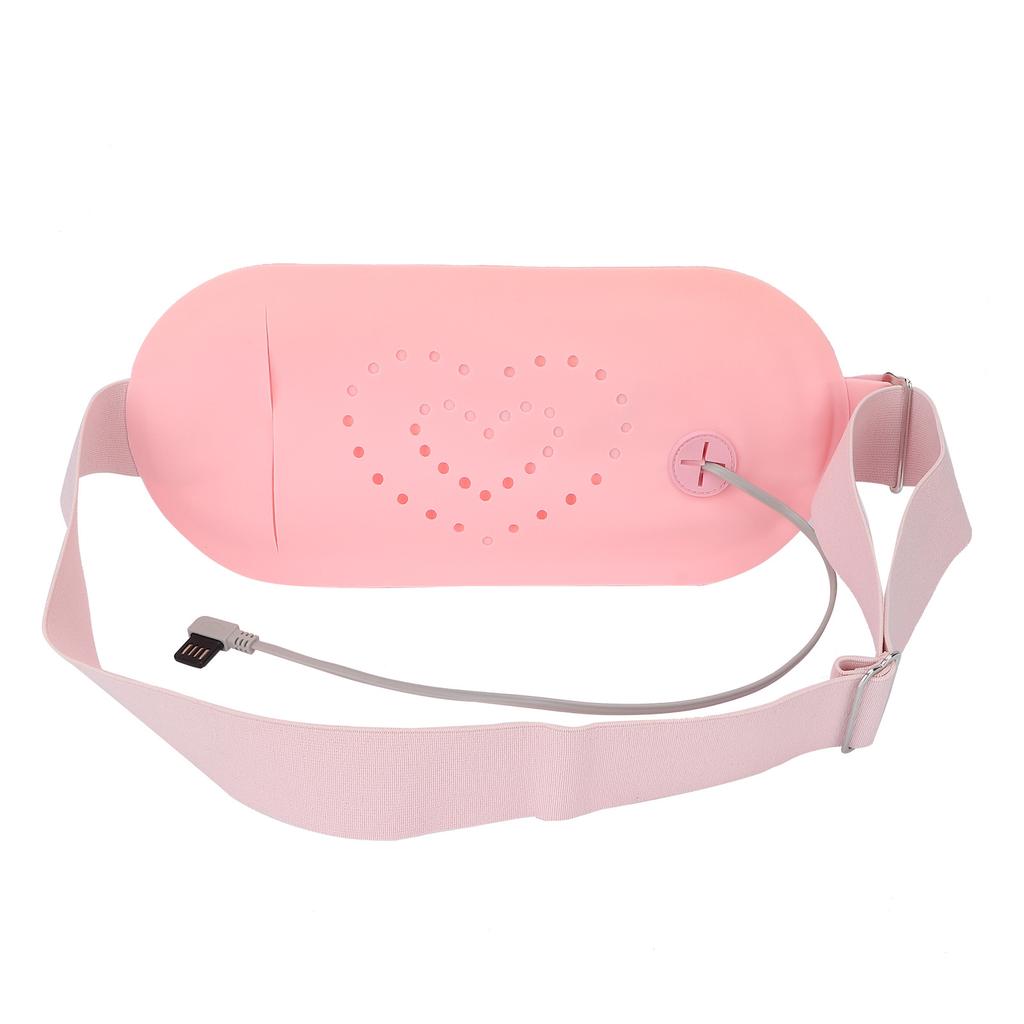 Menstrual Heating Pad Adjustable 3 Levels Breathable Thin Portable Electric Cramps Belt for Waist Stomach