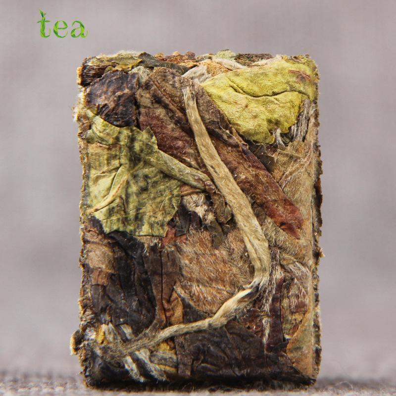 Yunnan White Tea, Xiaotuo Tea, Golden Brick White Tea, Small Square Brick, 500g, Sun Dried Honey Fragrant White Tea