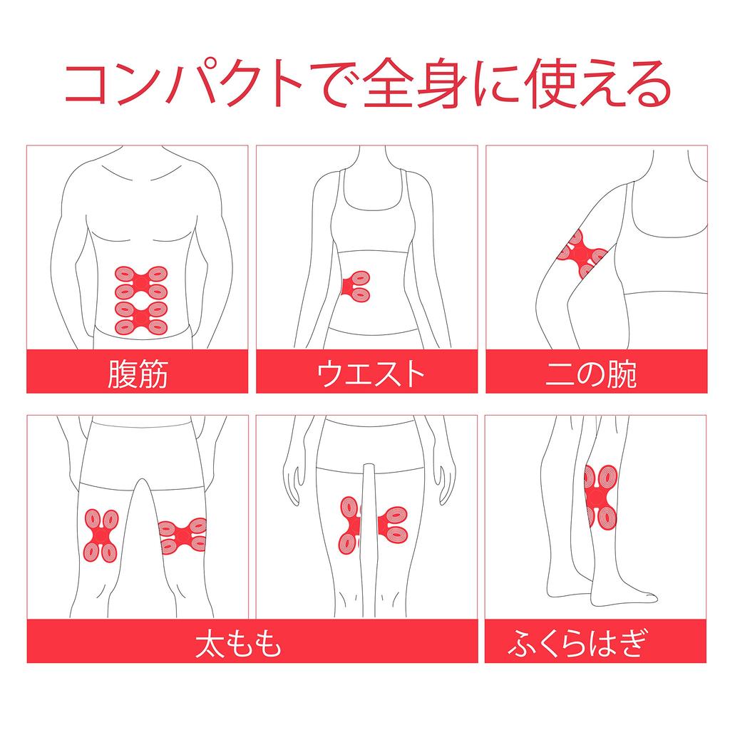 goodsman Studio Body Design Beauty Pressure EMS Pad