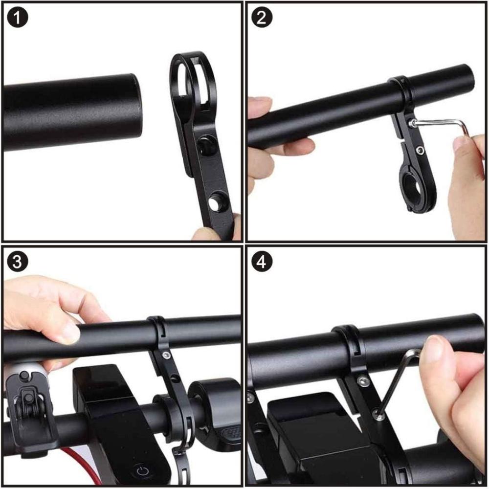 Aluminum Alloy Bicycle Handlebar Extender Mount Holder