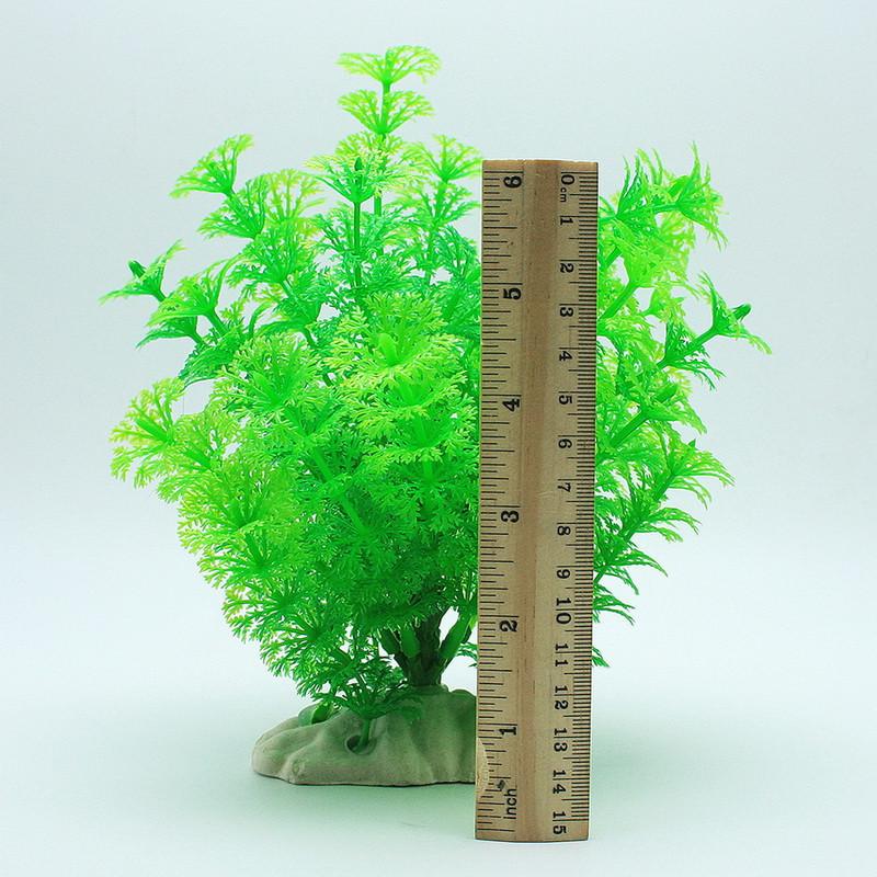 Shantou Artificial Water Plants and Rockery Decorations for Fish Tanks – Assorted Styles of Mini Coconut Trees and Ornaments