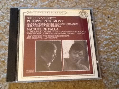 

CD MANUEL DE FALLA - Falla:L Amour Sorcier MPK46449 CBS 1990 Japan Classical Used