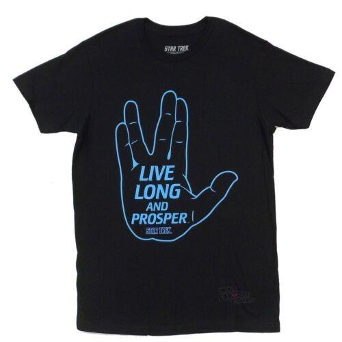 Star Trek Sprock Live Long And Prosper Licensed Adult T-Shirt Unisex T-Shirt S