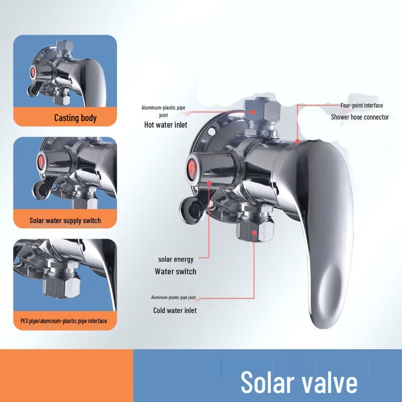 Solar Shower Thermostatic Mixing Valve