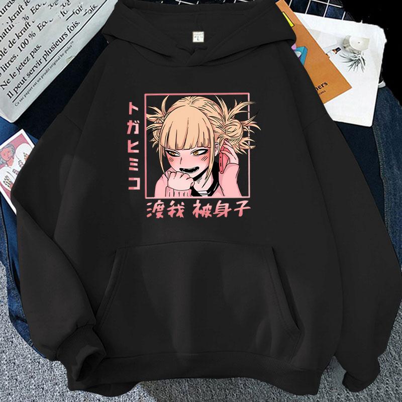 

Funny Anime Himiko Toga Print Hoodie Fashion Women Men Casual Tops Pullover Hoodies Ladies Sweatshirt 3XL