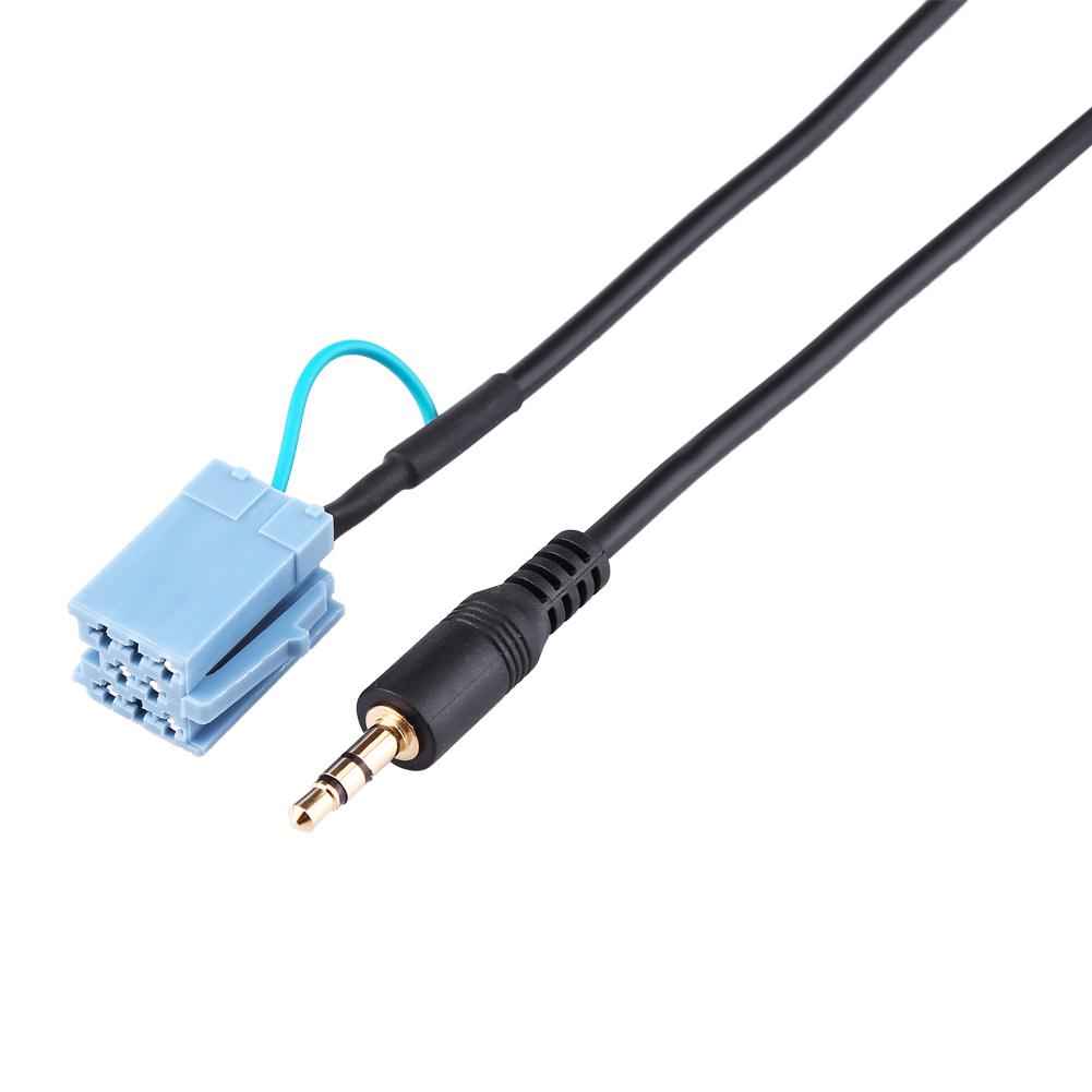 3.5mm Plug Car AUX Audio Cable Adapter For Benz Smart 450