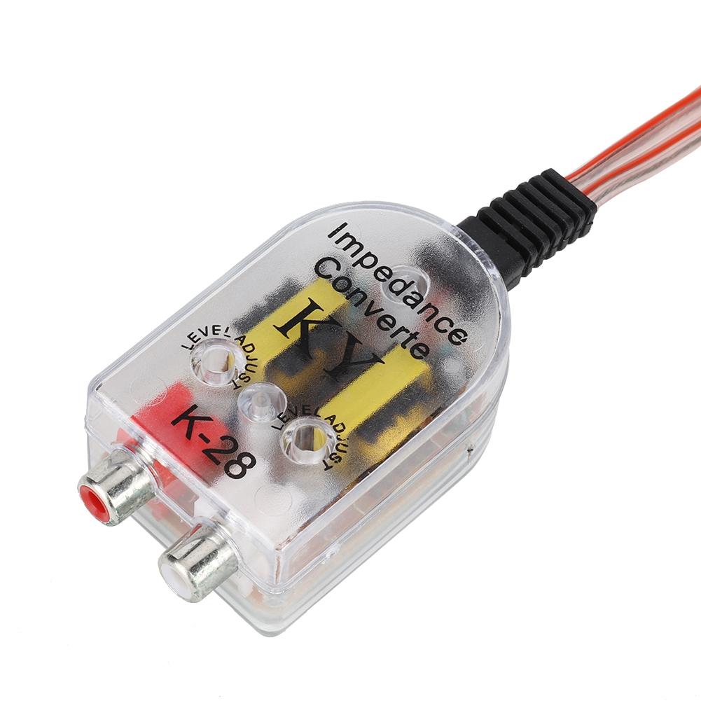 

Автомагнитола Сабвуфер Высокоуровневый Высокочастотный Выход Аудиоконвертер