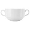 Bouillon Bowl White Bowl for Soup or Goulash with Handles 290 ml