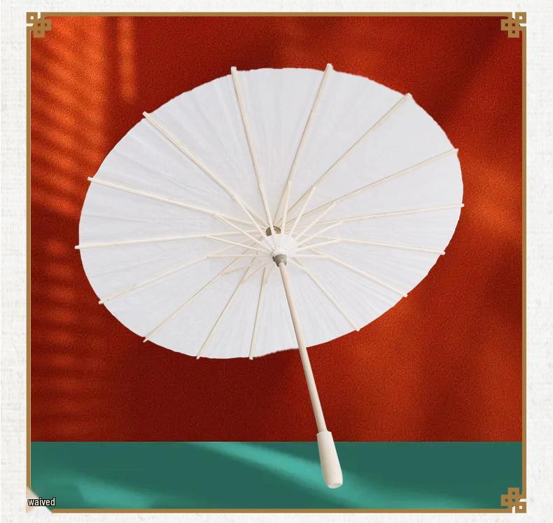 

Сделай сам зонтик из чистой бумаги для детского творчества и раскрашивания Graffiti Paint белый