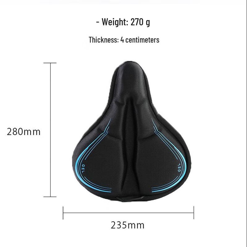 GEETHA Soft Bicycle Seat Cover
